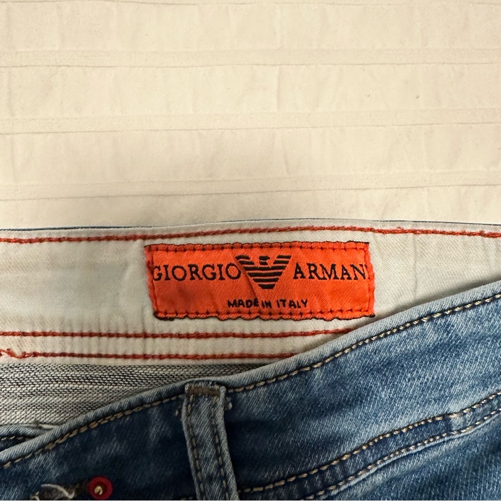 Armani jeans‎  Blue Straight Jeans - Picture 5 of 9